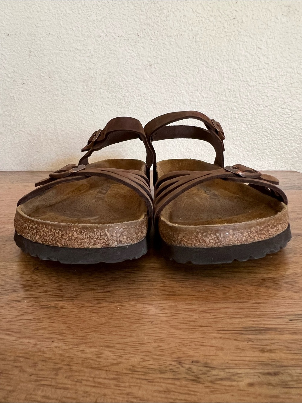 Birkenstock BALI Habana Oiled Sandals Size 37 L 6-6.5 Regular fit - Picture 2 of 10